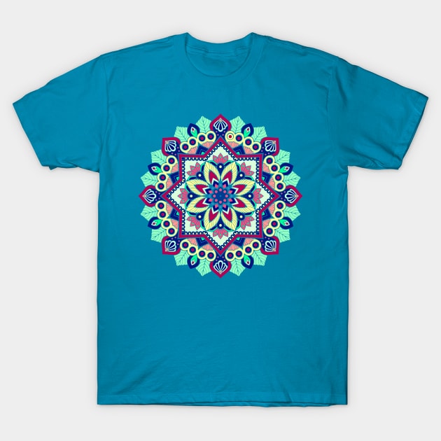 Beautiful Mandala Art T-Shirt by AlondraHanley